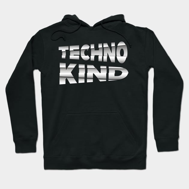Techno Kind Electro House Hoodie by Foxxy Merch
